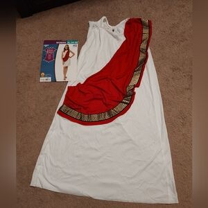 Rubie's Red and White Greek Goddess Costume
